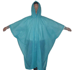 PVC rain poncho